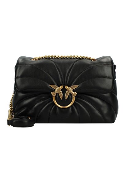 PİNKO Love Puff Schultertasche Leder 30 cm