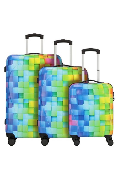 Nowi Santa Cruz 4 Rollen Kofferset 3-teilig