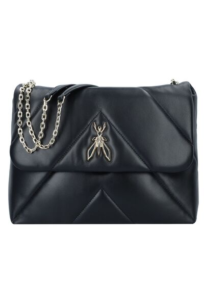 Patrizia Pepe Muška polstrovaná Schultertasche Leder 31 cm