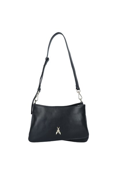 Patrizia Pepe Tris Schultertasche Leder 28 cm