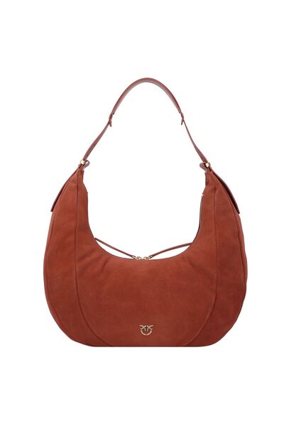 PİNKO Slouchy Schultertasche Leder 40 cm