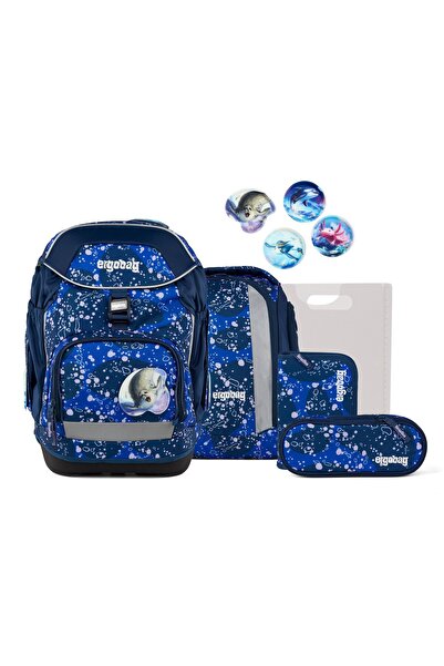 Ergobag Pack Schulranzen-Set 6tlg. inkl. Klettie-Set