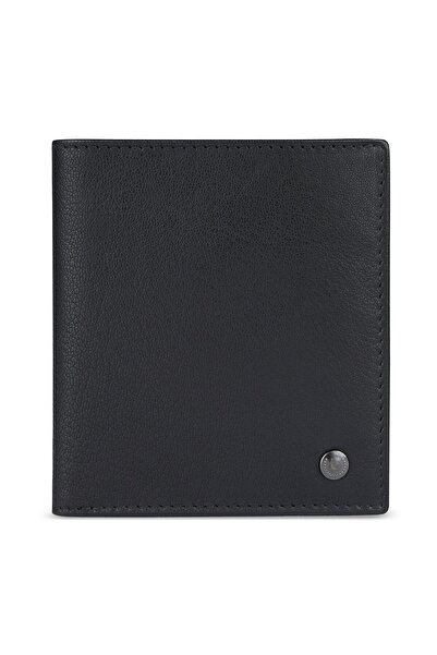 BUGATTI Black Magic Geldbörse RFID Schutz Leder 10 cm