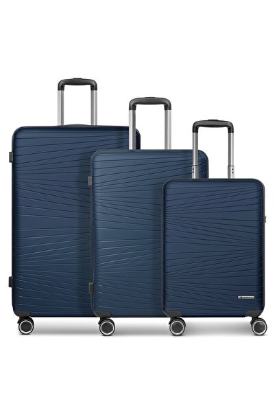 Franky Dallas 3.0 4 Rollen Kofferset 3-teilig mit Dehnfalte