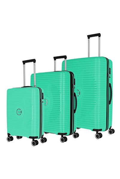 Travelite Orbita 4 Rollen Kofferset 3-teilig mit Dehnfalte