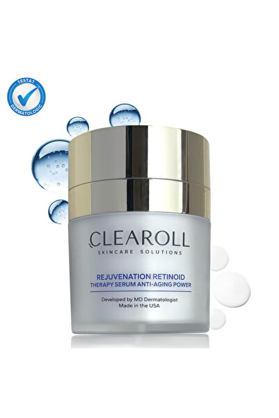 CLEAROLL Ser anti-imbatranire cu retinoid pentru fata, antirid, Ser retinoide...