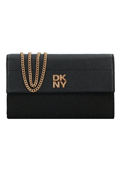 Dkny Rosa Clutch Geldbörse Leder 20 cm