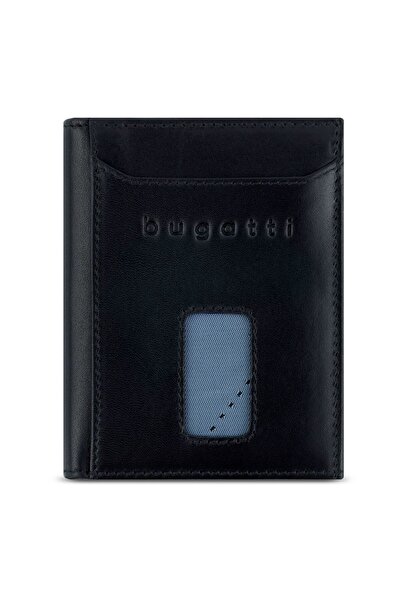 BUGATTI Secure Slim Geldbörse RFID Schutz Leder 8 cm