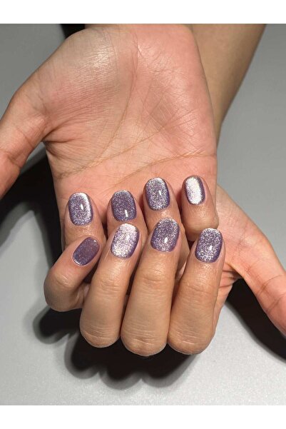 wow kutu 167s Mor Kedi Gözü Protez Jel Takma Tırnak Ve Aksesuarlar