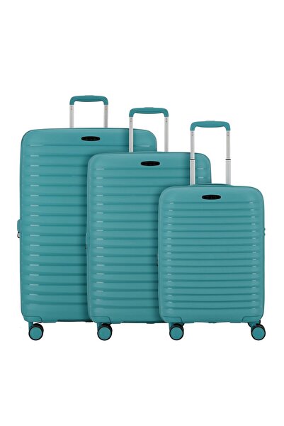 D&N Travel Line 4500 4 Rollen Kofferset 3-teilig mit Dehnfalte