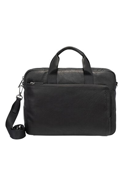 STRELLSON Charles Aktentasche Leder 39 cm Laptopfach