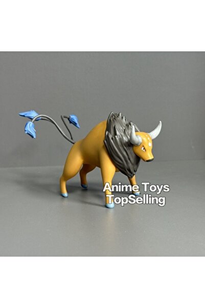 BANDAI A Anime Pokemen Figure Tauros Action Figures Pvc Statue Desktop Orname...