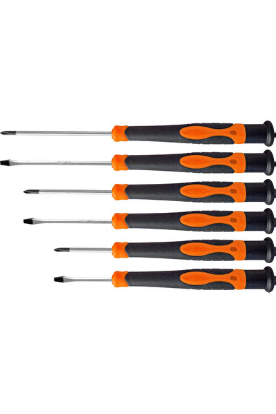 Evotools Șurubelniță ETS Electronist 6 bucăți - Lungime 75-150 mm 2.4-3