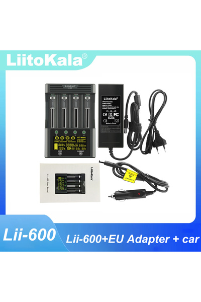 Choice1 liitokala Lii-600 EU and car LiitoKala Lii-600 Universal Battery Char...