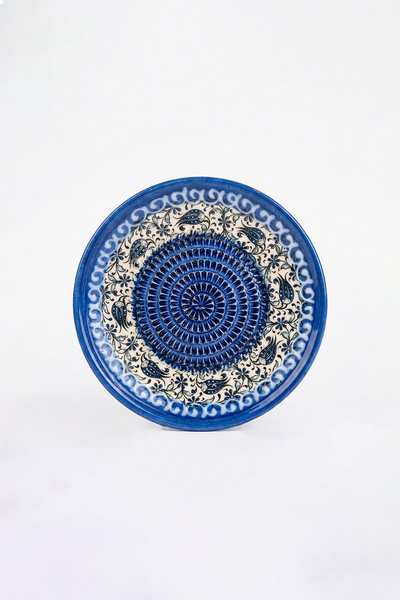 Store El Yapımı Seramik Rende Tabağı (13 cm)–Sarımsak, Zencefil, Meyve Püresi ve Bebek Maması Hazırlayıcı