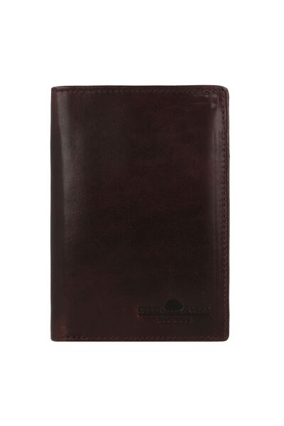 Greenburry Newport Geldbörse RFID Schutz Leder 9 cm