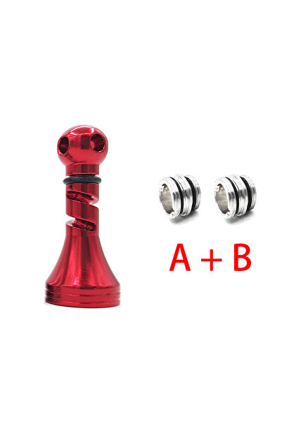 Choice حامل مقبض بكرة صيد أحمر اللون لبكرات الصيد الدوارة من دايوا وشيمانو وب...