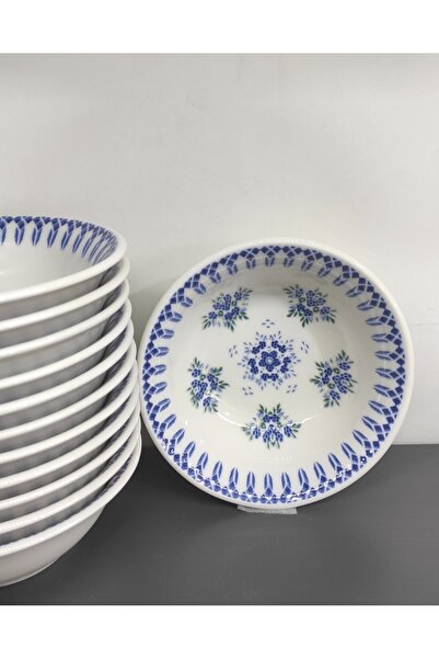 Güral نموذج جزيرة بورسلين جورال 12 قطعة (صغير) وعاء حساء 14 سم