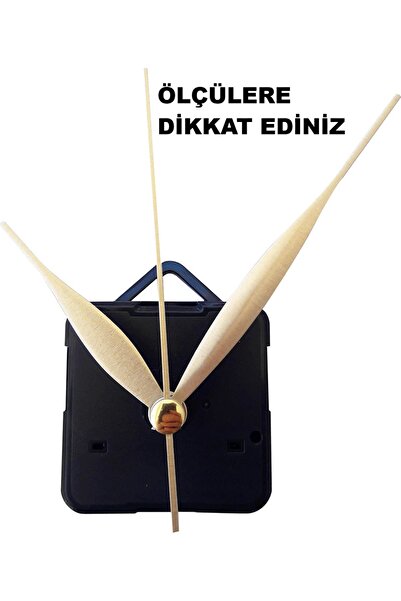 CNR SHOP Saat Makinesi, 16 MM ŞAFT BOYU Akar Sessiz Çalışır Saat Mekanizması,...