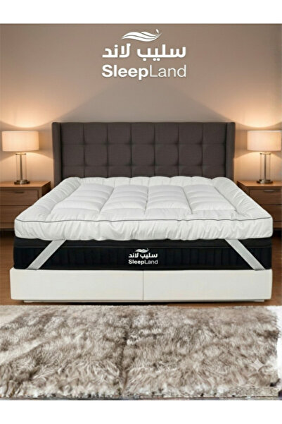 SLEEPLAND لباد فندقي فاخر للنوم المريح | مقاس 200×160 سم – ارتفاع 14 سم