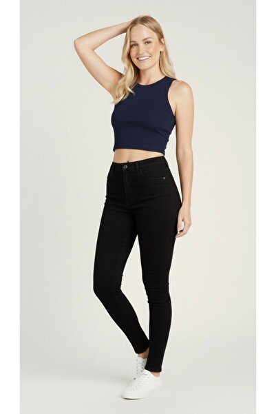 BEHLIVE Cămașă scurtă din bumbac Lycra