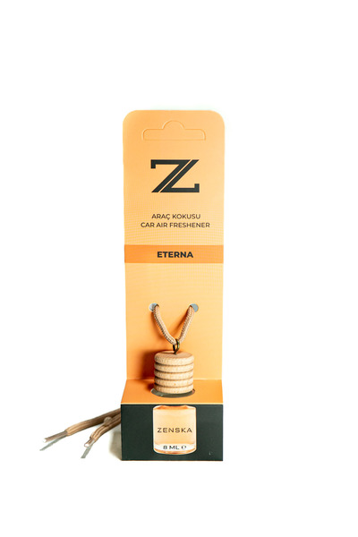 Zenska Eterna Odunsu 8 ML Maskülen Dekoratif Araç Kokusu