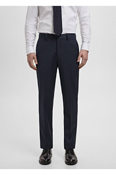 MANGO Man Turin %100 yün kumaş pantolon