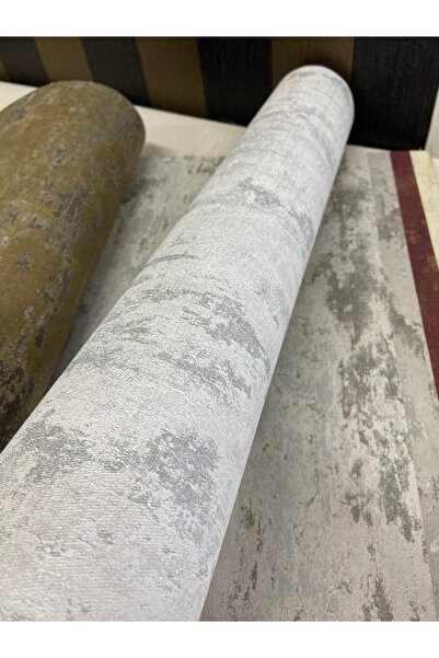 Golden Tutkal Hediye ithal 16 M2 gümüş Gri kendinden desenli kabartmalı Duvar Kağıdı