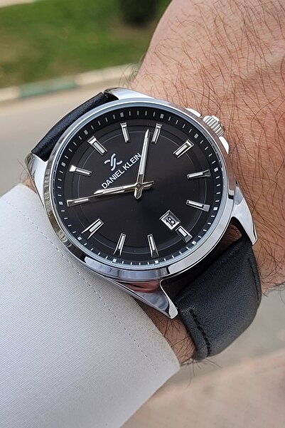 Daniel Klein Kasası Gri Kordonu Siyah Renk Ayarlanabilir Kordonlu 42 mm Takvi...