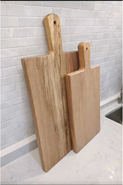 WoodBay Hawthorn Tree Cutting Board Set of 2 (Solid) One Piece