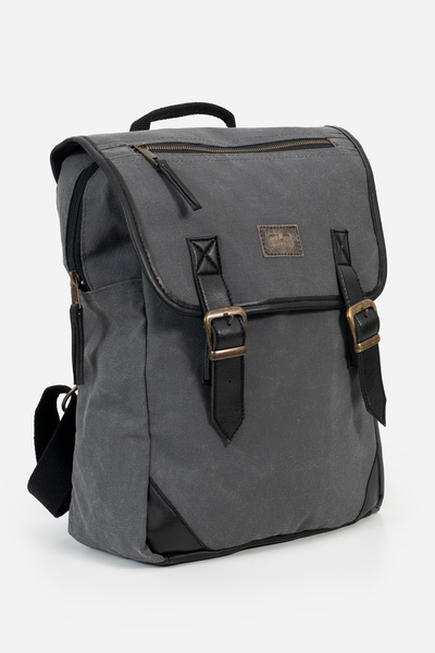 Old Cotton New Kuito Bag 7190 Suya Dayanıklı Mumlu Kanvas Sırt Seyahat Okul L...