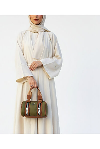 Çanta Trend Geantă de mână Miami Polo Clup, verde, maro, cu accesorii cu ferm...