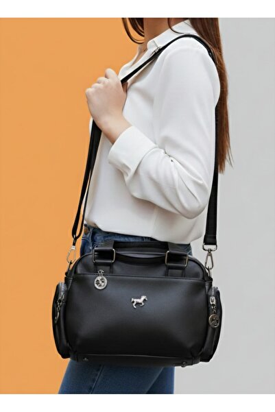 Miami Polo Club حقيبة يد وكتف صغيرة الحجم للنساء من جست بولو