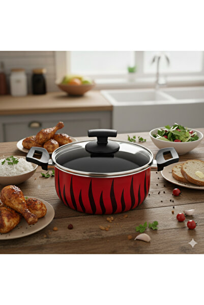 Newflon Tango pot with Lid size 20 cm