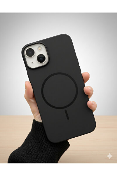 OVADA İPhone 13/14 Uyumlu Darbe Emici İçi Kadife Soft Kamera Etrafı Çıkıntılı...