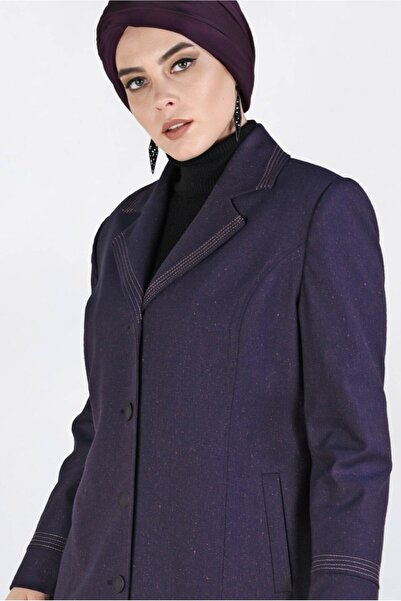 Alvina 1361 Модель Пальто з деталями ґудзиків