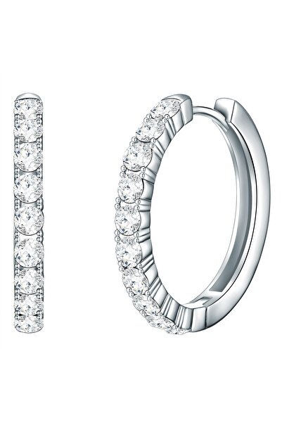 Lulu & Jane Ohrcreolen mit Kristallen von Swarovski® Creolen verziert mit Kri...