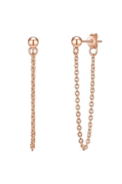 Glanzstücke München Silberohrstecker Ohrstecker Sterling Silber roségold