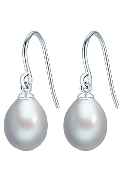 Valero Pearls Perlenohrhänger Ohrhänger Sterling Silber Süßwasser-Zuchtperle ...