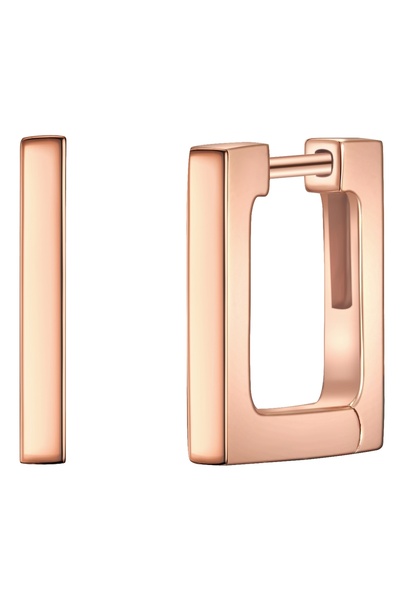 Glanzstücke München Silberohrcreolen Creolen Sterling Silber roségold