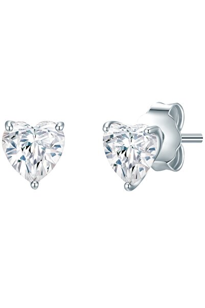 Trilani Silberohrstecker Ohrstecker Sterling Silber Zirkonia weiß