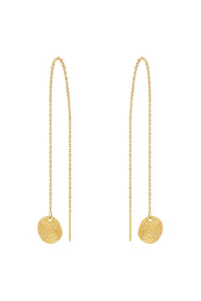 eastside Edelstahlohrhänger Ohrhänger Edelstahl gelbgold