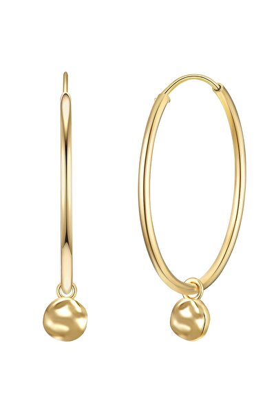 Glanzstücke München Silberohrcreolen Creolen Sterling Silber gelbgold