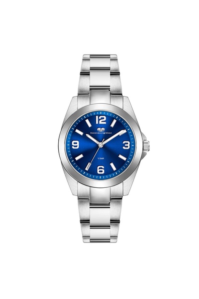 Rhodenwald & Söhne Quarzuhr Damen Quarzuhr silber Edelstahl silber