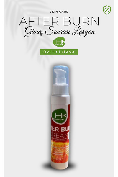HK Remedy AFTER BURN Güneş Sonrası Yanık Losyonu 100 ml