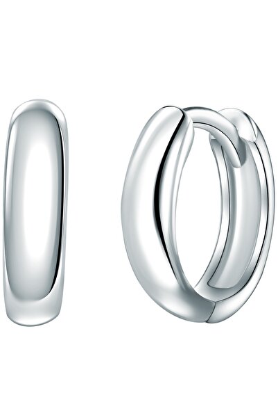 Rafaela Donata Silberohcreolen Klappcreolen Sterling Gümüş