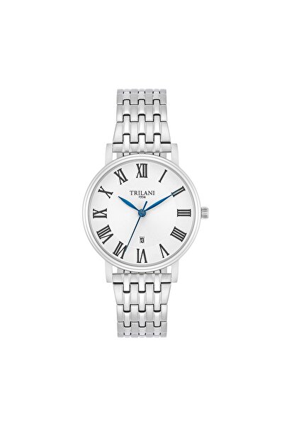 Trilani Quarzuhr Damen Quarzuhr silber Edelstahl silber