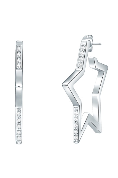 Lulu & Jane Ohrstecker mit Kristallen von Swarovski® Ohrstecker verziert mit ...