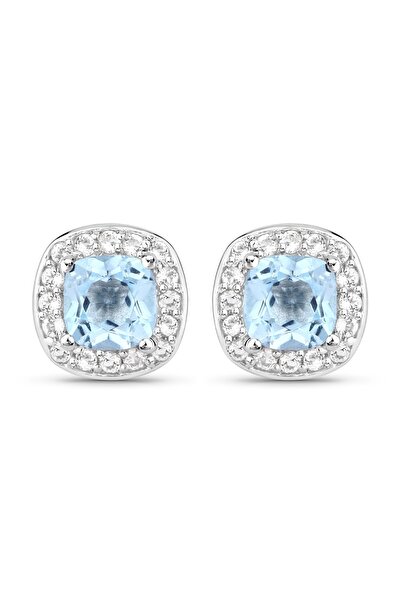 Rafaela Donata Edelsteinohrstecker Ohrstecker Sterling Silber Blautopas Topas...