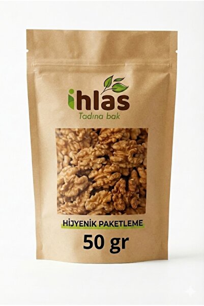 İhlas İç Ceviz Kelebek 50 Gr - Premium Kalite Kabuksuz - Taze Yeni Mahsul - Gıda